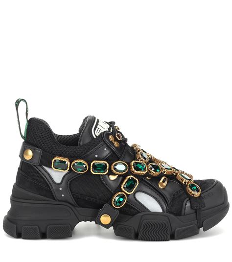 basket gucci flashtrek noir|Gucci flashtrek black.